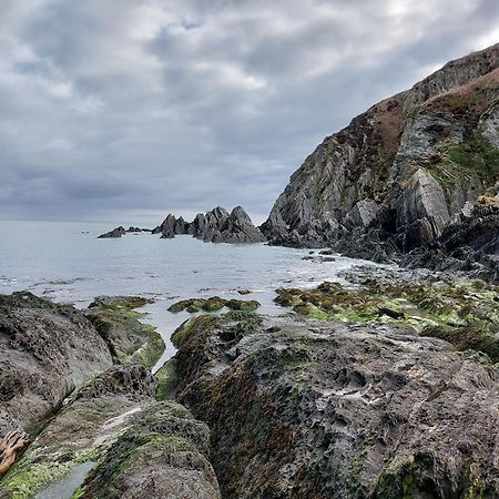 Flat 1 High Tide House, Mortehoe - Beautifully Designed Ground Floor Flat With Sea Views And Garden 외부 사진